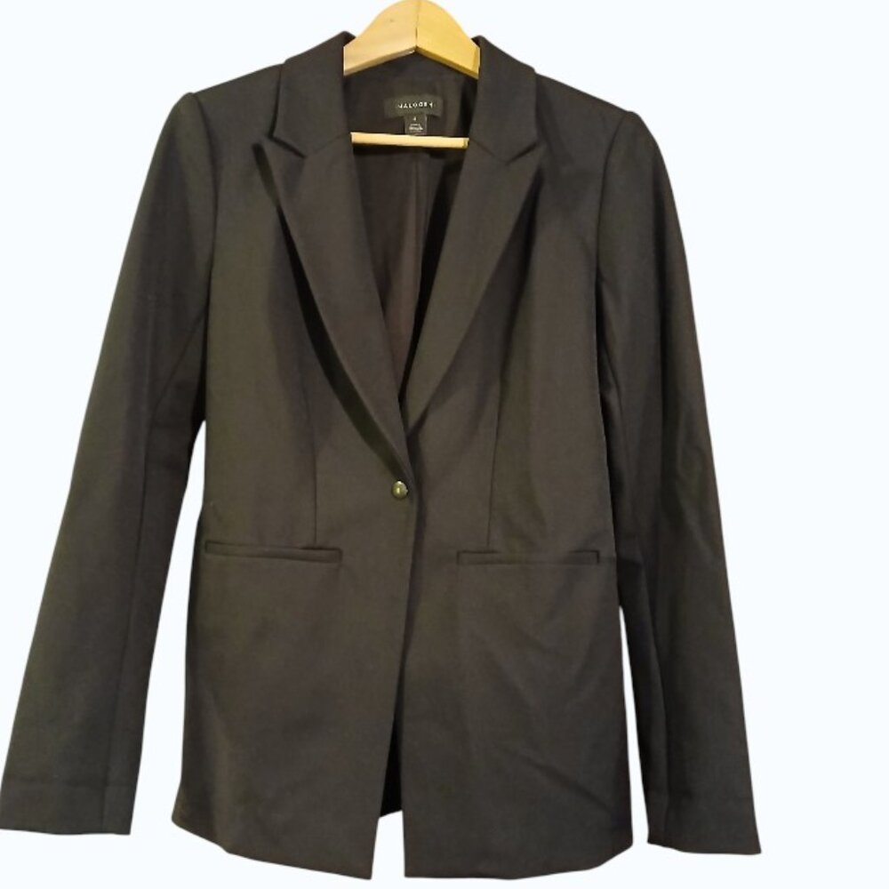 HALOGEN by Nordstrom Black Tailored Stretch Blazer - Like New. - Picture 12 of 13